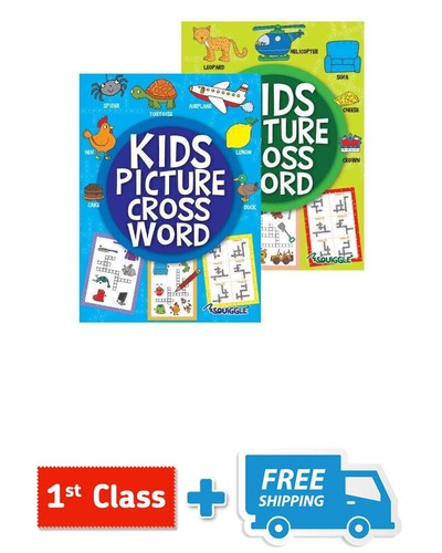 Kids picture crossword book - kids,