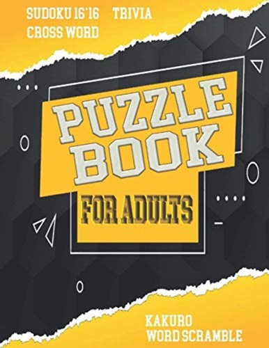 Puzzle book for adults - for, mixed