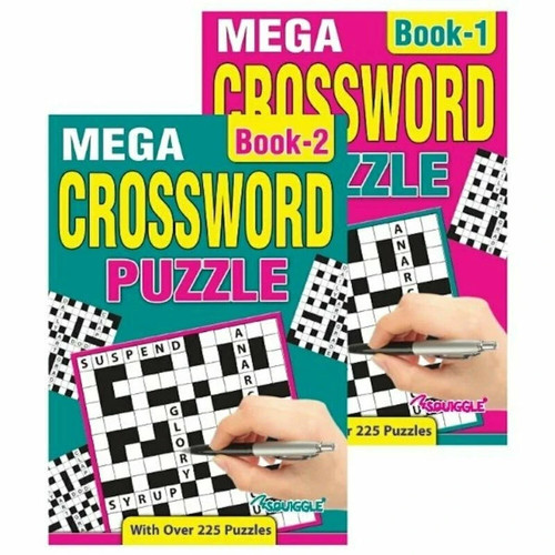 Crossword puzzle books - a5,