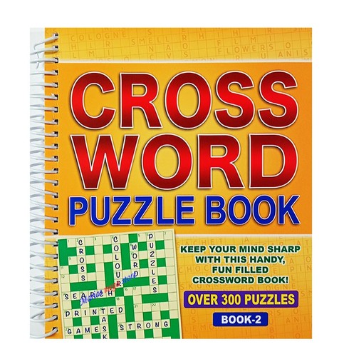 Spiral bound crossword puzzle - bound,