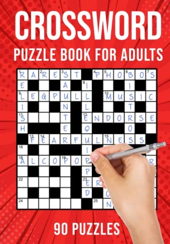 Crossword puzzle book for - crossword,