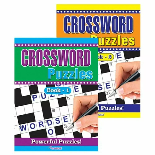 Crossword puzzle books - puzzle,