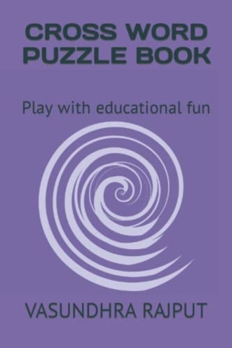 Cross word puzzle book play - word,