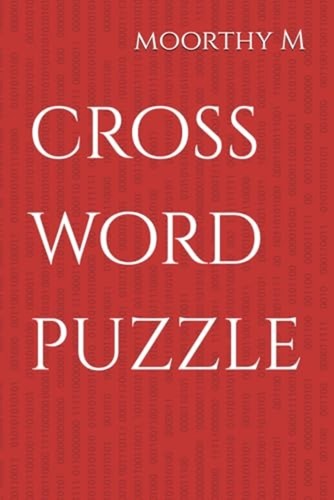Cross word puzzle paperback - puzzle,