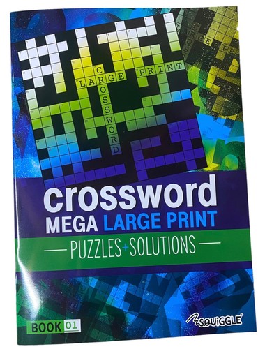 Mega large print - print, cross