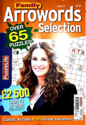Arrow word puzzle book - word,