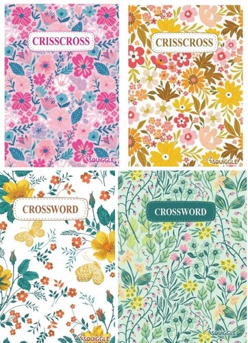 Floral cross word puzzle - cross,