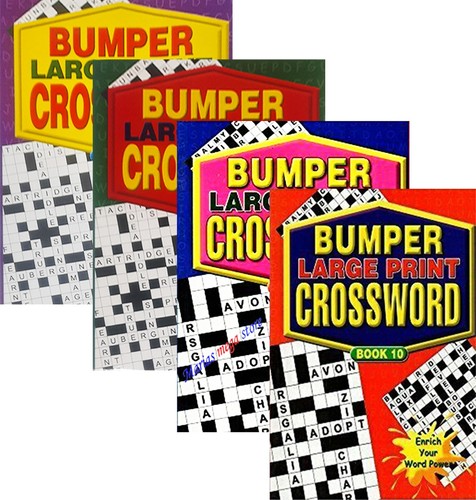 Large print crossword - large,
