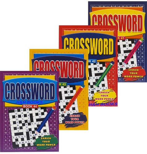 Crossword books puzzles - 4,