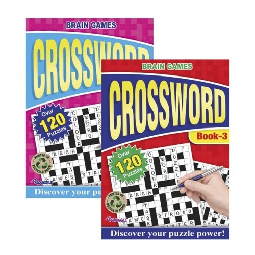 Crossword puzzle books - 2, a4