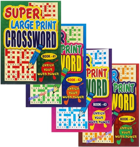Set a4 crossword - crossword, books