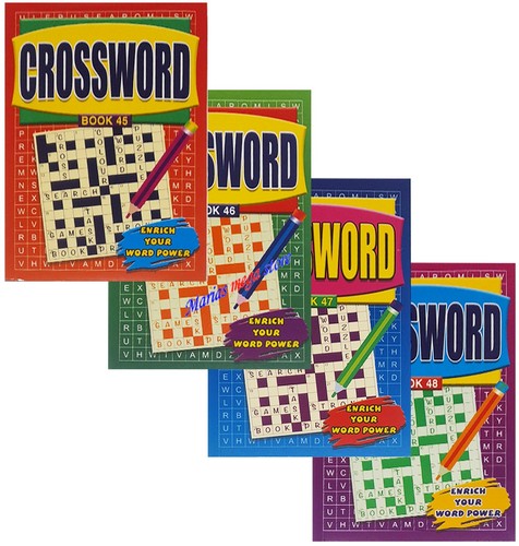 Mega crossword puzzle books - crossword,